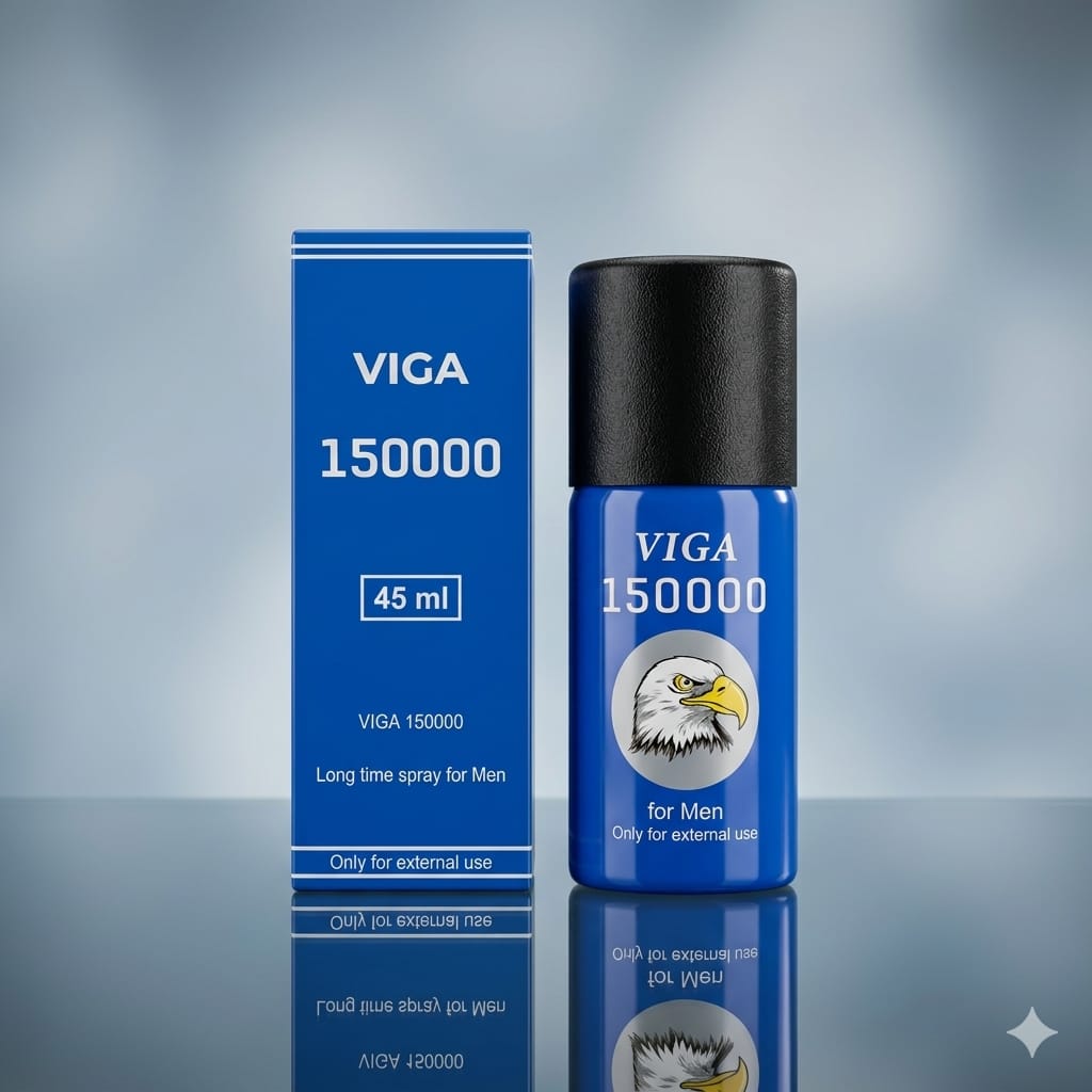 VIGA 150000 Delay Spray for Men – Long Time Performance & Stamina Booster (45ml)